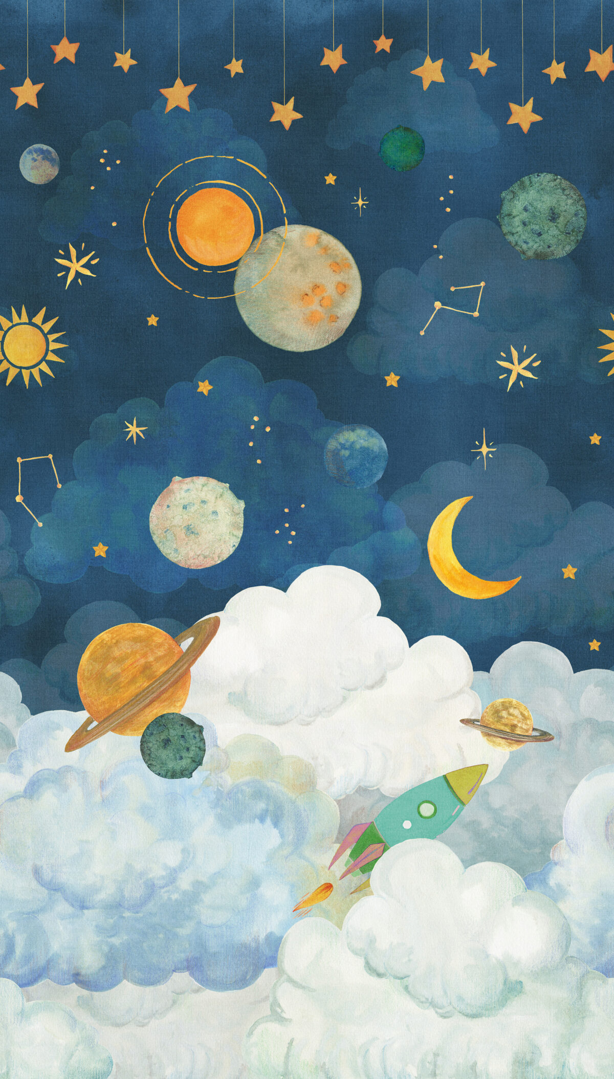 Пано Grandeco Маленькие мечтатели "Little Dreamers" LD 6101