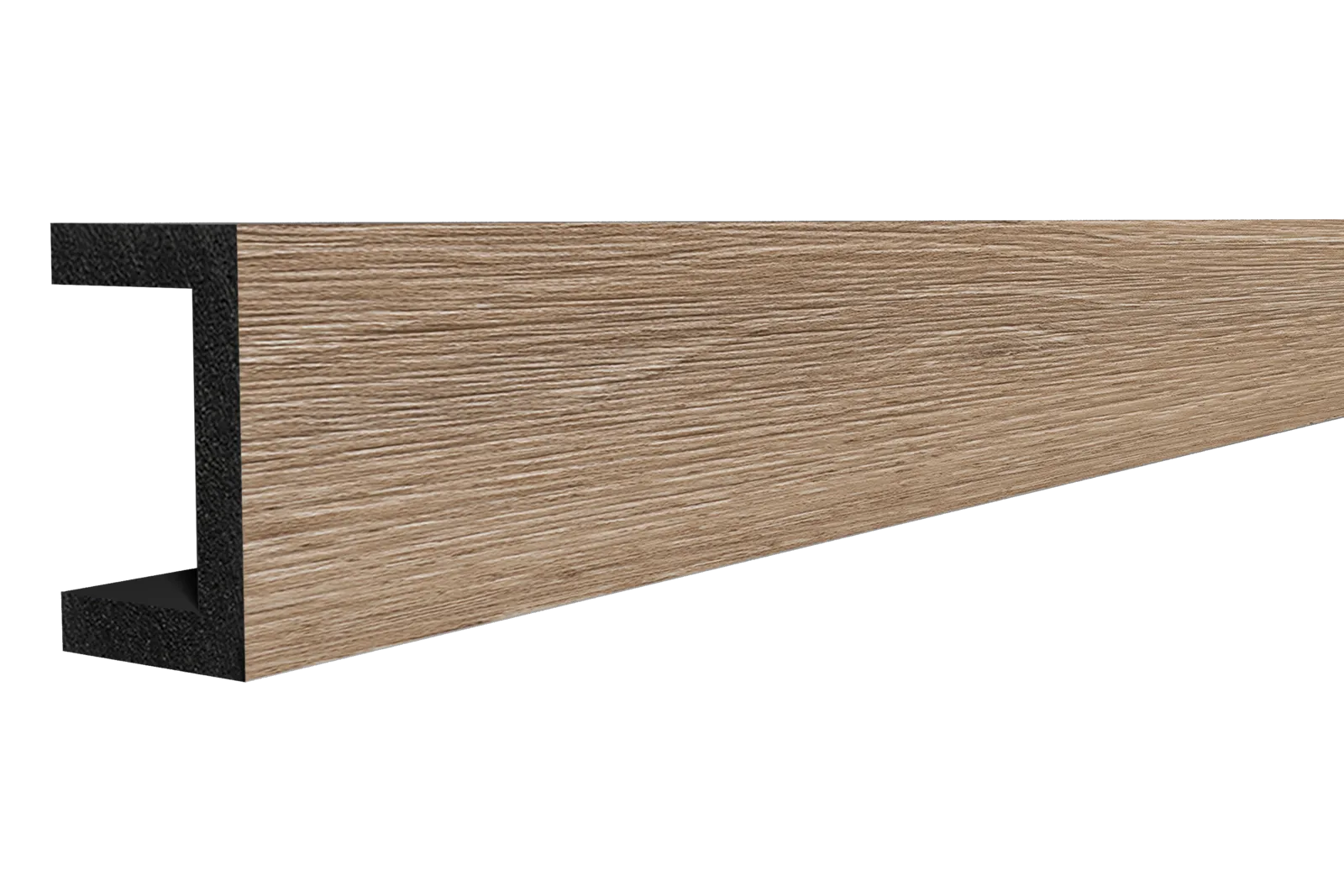 Дюрополимерные рейки Decor Dizayn 613-90SH 3000*50*30мм Дюрополимерные рейки Decor Dizayn 613-90SH 3000*50*30мм
